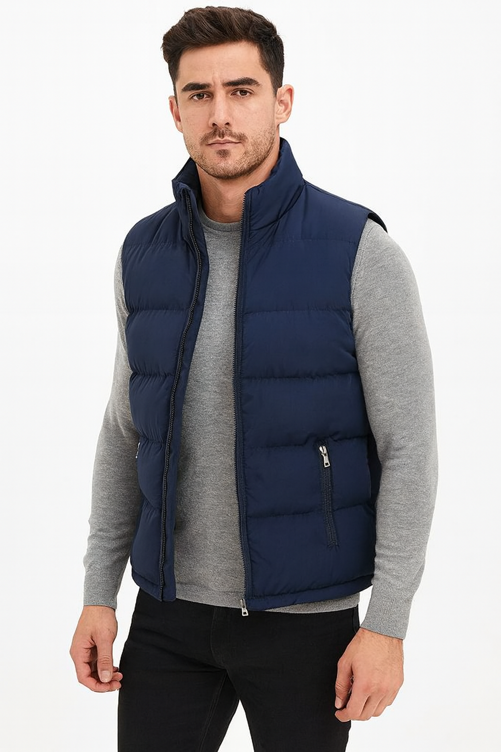 The Hyman - Men's Quilted Tank Top – Classic Elegance